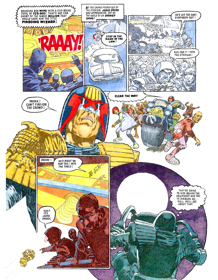 Judge Dredd - Advertisement Flyer - Back (World) - 850x1093