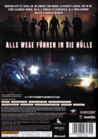 Resident Evil: Operation Raccoon City - Box - Back (Germany) - 502x712