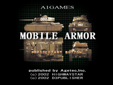 Mobile Armor - Screenshot - Game Title (North America) - 640x480