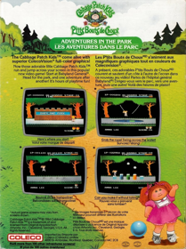 Cabbage Patch Kids: Adventures in the Park - Box - Back (Canada) - 896x1200