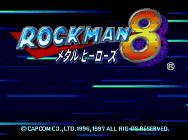 Mega Man 8: Anniversary Collector's Edition - Screenshot - Game Title (Japan) - 320x240
