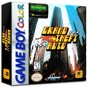 Grand Theft Auto - Box - 3D (North America) - 1016x998