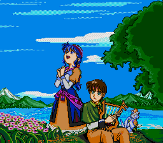 Lunar: The Silver Star - Screenshot - Gameplay (World) - 512x448