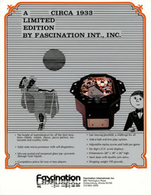 Circa 1933 - Advertisement Flyer - Front (World) - 1824x2362