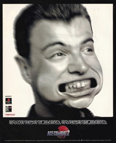 Ace Combat 2 - Advertisement Flyer - Front (United Kingdom) - 1788x2194