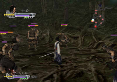 Yoshitsune Eiyuuden Shura: The Story of Hero Yoshitsune Shura - Screenshot - Gameplay (Japan) - 640x448