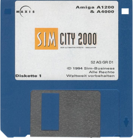 SimCity 2000 - Disc (North America) - 711x740