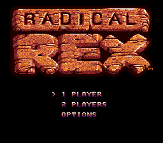 Radical Rex - Screenshot - Game Title (World) - 256x224