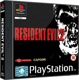 Resident Evil 2: Dual Shock Ver. - Box - 3D (Europe) - 496x503