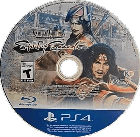 Samurai Warriors: Spirit of Sanada - Disc (North America) - 455x446