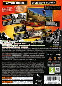 Tony Hawk Shred - Box - Back (Europe) - 900x1261