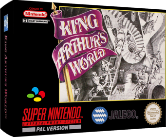 King Arthur's World - Box - 3D (Europe) - 897x738