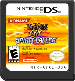 Yu-Gi-Oh! GX Spirit Caller - Cart - Front (North America) - 517x564