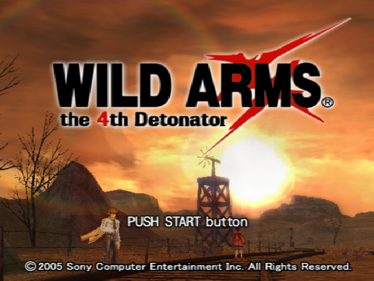 Wild Arms 4 - Screenshot - Game Title (Japan) - 597x448
