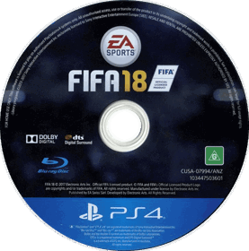 FIFA 18 - Disc (Oceania) - 739x747