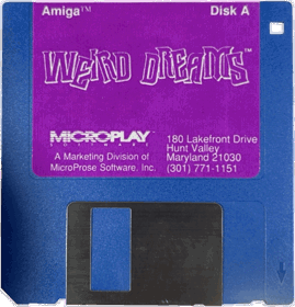 Weird Dreams - Disc (North America) - 660x688
