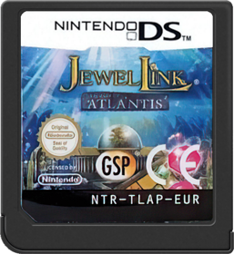 Jewel Link: Legends of Atlantis - Cart - Front (Europe) - 517x564