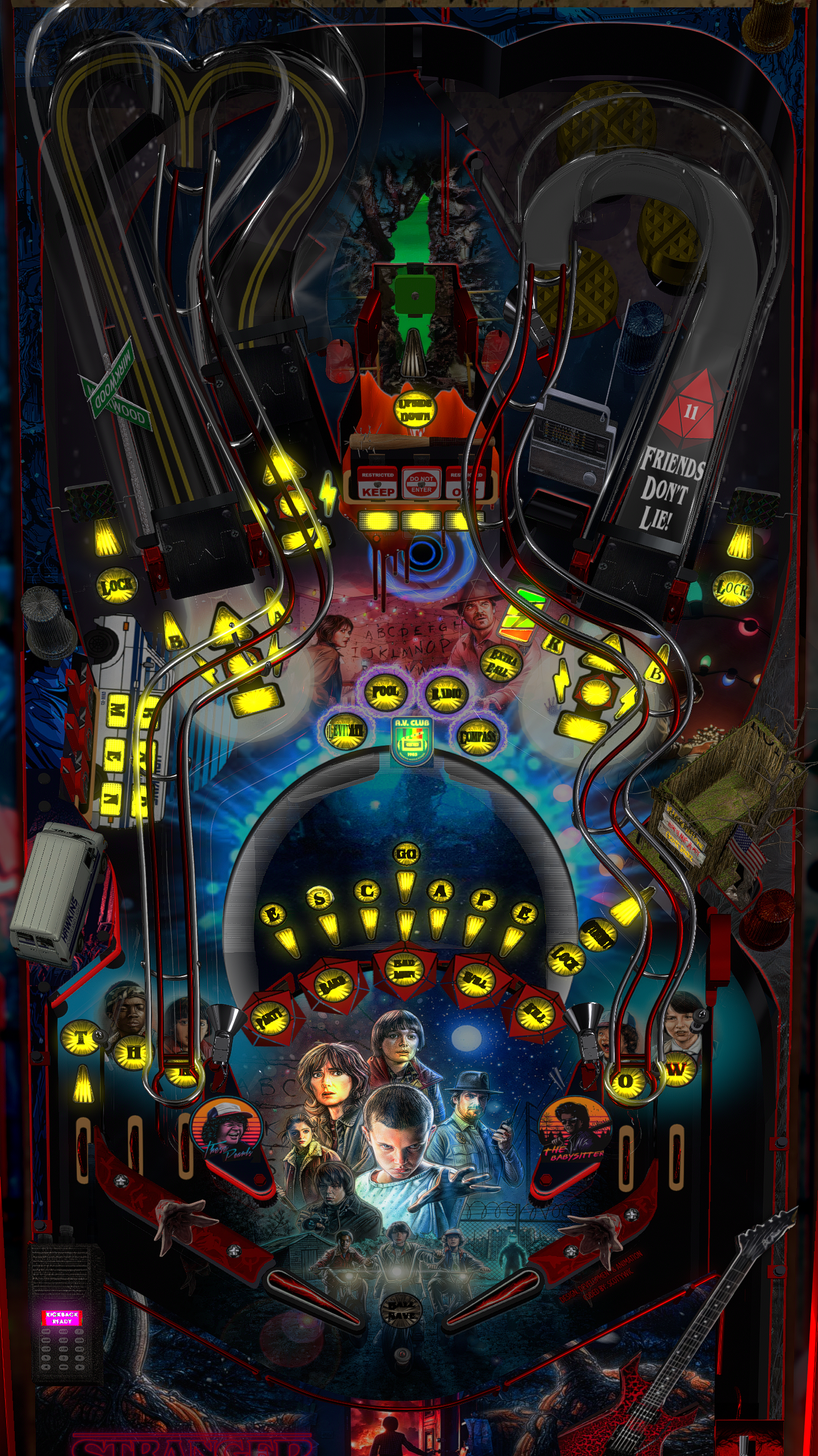 Illustration of Stranger Things