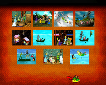 Peter Pan - Screenshot - Game Select (World) - 640x512