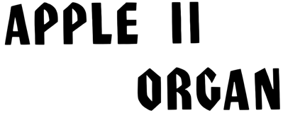 Apple II Organ - Clear Logo (North America) - 1058x424