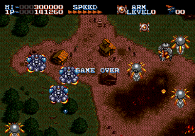 Robo Aleste - Screenshot - Game Over (Europe) - 640x448