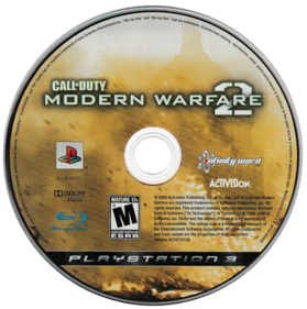 Call of Duty: Modern Warfare 2 - Disc (North America) - 509x512