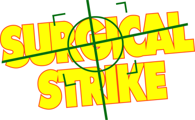 Surgical Strike - Clear Logo (North America) - 3227x1993