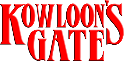 Kowloon's Gate - Clear Logo (Japan) - 2001x991