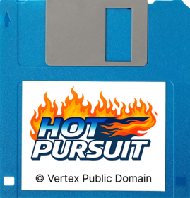 Hot Pursuit - Fanart - Disc (Europe) - 489x509