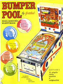 Bumper Pool - Advertisement Flyer - Front (Italy) - 843x1128