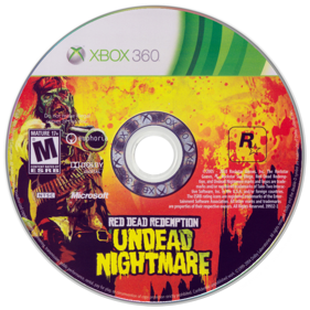 Red Dead Redemption: Undead Nightmare - Disc (North America) - 900x900