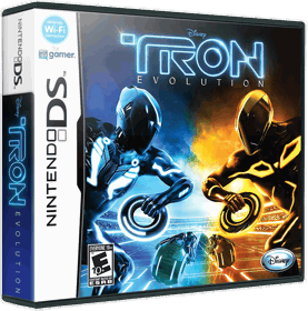 TRON: Evolution - Box - 3D (North America) - 871x881