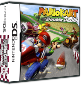 Mario Kart DS Double Dash!! - Box - 3D (World) - 575x598