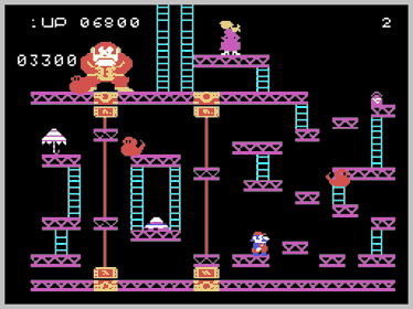 Donkey Kong - Screenshot - Gameplay (World) - 256x192