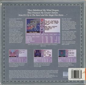 The Bard's Tale: Tales of the Unknown - Box - Back (World) - 806x800