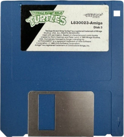 Teenage Mutant Ninja Turtles [Ultra Games] - Disc (North America) - 609x674