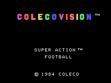Super Action Soccer - Screenshot - Game Title (Europe) - 256x192