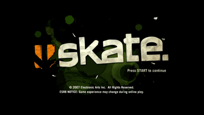 Skate - Screenshot - Game Title (World) - 1280x720