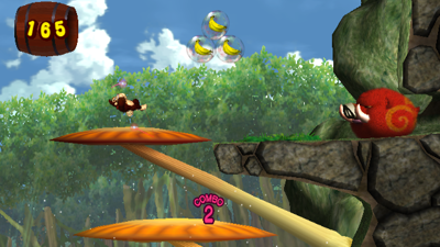 Donkey Kong: Jungle Beat - Screenshot - Gameplay (World) - 640x360