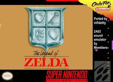 The Legend of Zelda - Fanart - Box - Front (North America) - 1537x1123