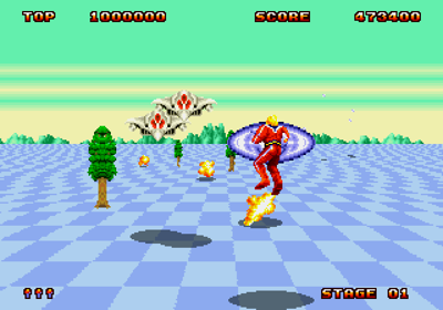 Space Harrier II - Screenshot - Gameplay (World) - 640x448