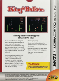King & Balloon (Team Pixelboy) - Box - Back (World) - 880x1204