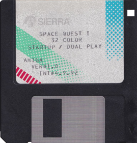 Space Quest I: Roger Wilco in the Sarien Encounter - Disc (North America) - 766x800