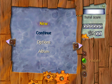 Rayman 3: Hoodlum Havoc - Screenshot - Game Select (World) - 640x480