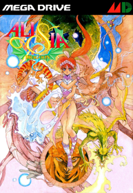 Alisia Dragoon - Fanart - Box - Front (Japan) - 490x710