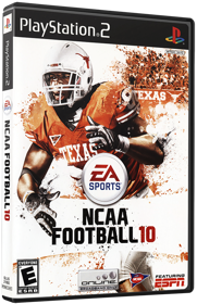 NCAA Football 10 - Box - 3D (North America) - 567x878