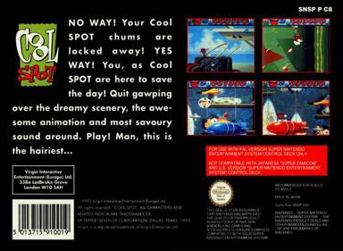 Cool Spot - Box - Back (Europe) - 640x468