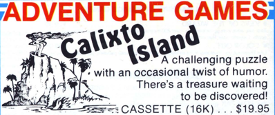 Calixto Island - Advertisement Flyer - Front (World) - 791x332