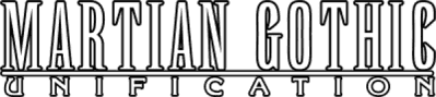 Martian Gothic: Unification - Clear Logo (North America) - 600x134