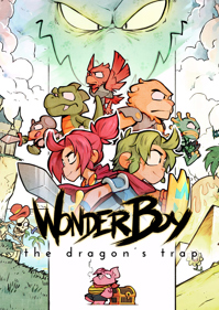 Wonder Boy: The Dragon's Trap - Box - Front - Reconstructed (World) - 1063x1500